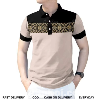 Half Sleeve Polo Shirt for Men – PK Cotton – Skin Print
